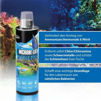 ARKA MICROBE-LIFT Xtreme - Wasseraufbereiter/Schwermetallentferner 236ml